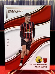 2023-24 ALEX SCOTT 52/60 PANINI IMMACULATE COLLECTION PREMIER LEAGUE ROOKIE RC - Picture 1 of 2