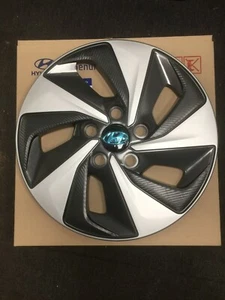 Genuine Wheel Cover Hub Cap Brand New Original Hyundai 2017-2018-2019 IONIQ 15" - Picture 1 of 3