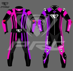 Traje de carreras de cuero para motocicletas Pythons para dama - Imagen 1 de 3