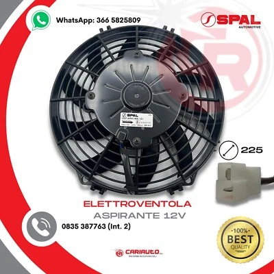 Ventilatore Aspirante Ventola Assiale Spal VA07-AP8/C-58A, 12v Diametro 225mm - Immagine 1 di 4