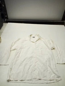 COLOR ME COTTON CMC- WOMEN'S SMALL - YELLOW LONG SLEEVE BUTTON UP COLLARED TOP - Picture 1 of 5