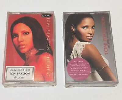 LOT 2X Toni Braxton - The Heat + More Than a Woman original indonesia tapes new - Image 1 of 4
