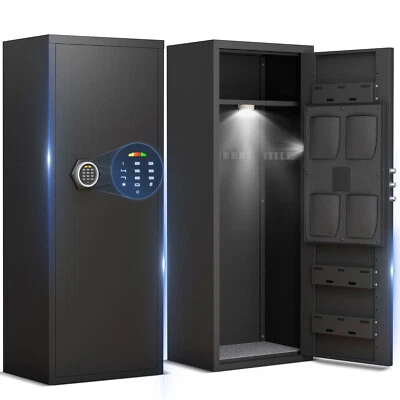 Caja fuerte para pistola 10-12 sin montar con estante extraíble y 3 ranuras magnéticas para pistola Foto 1 de 4