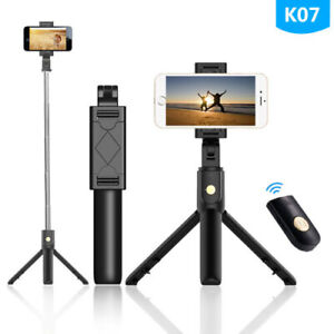 All in 1 Wireless Bluetooth Selfie Stick Tripod Phone Holder Extendable + Remote