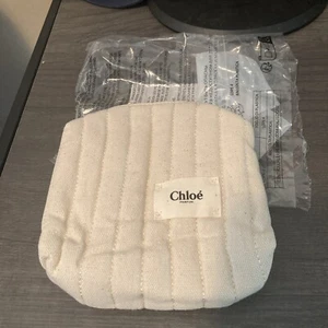 Chloe Parfum Steppbeutel Reißverschluss Kosmetiktasche Neu (kleine Größe) 6x6 - Bild 1 von 3
