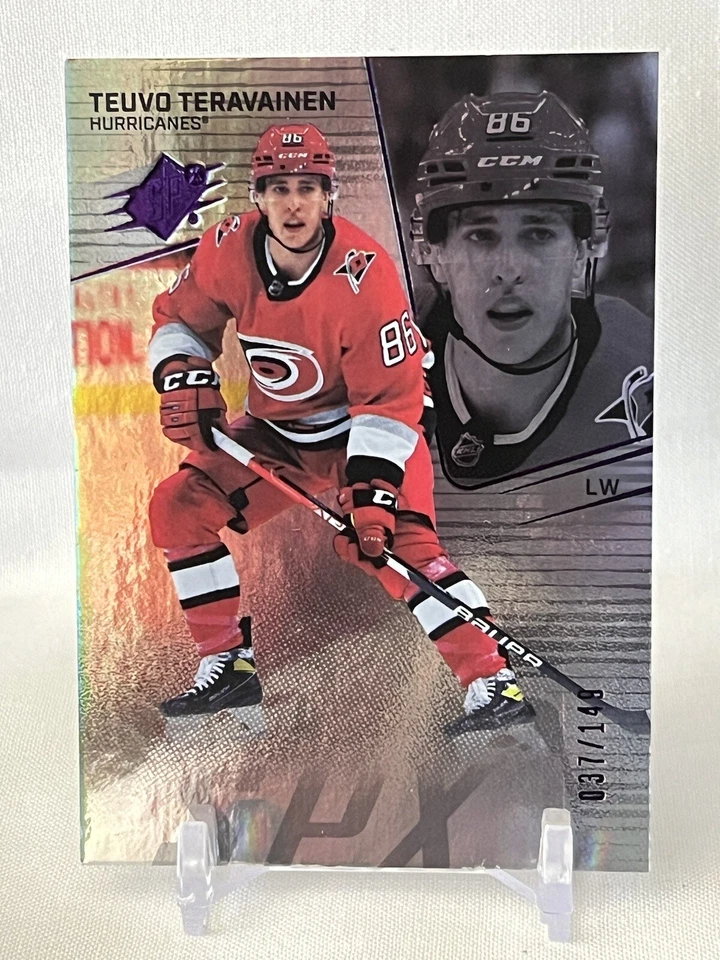 2022-23 Upper Deck SPx Purple /149 Holofoil #91 Teuvo Teravainen - Image 1 of 2
