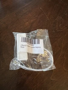 2-Way RJ11 Telephone Plug to RJ11 Socket Adapter and Splitter for Landline Telep - Zdjęcie 1 z 5
