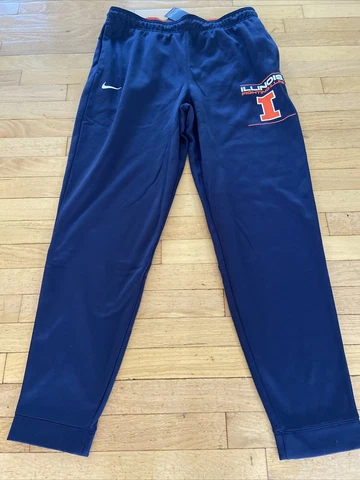 Nike NCAA College Dri-FIT Spotlight Illinois Fighting Illini Pant Sz L DC5778 Cover