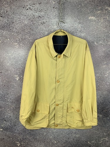 VINTAGE BURBERRY LONDON BURBERRY’S UOMO GIACCA GIALLA TAGLIA L XL