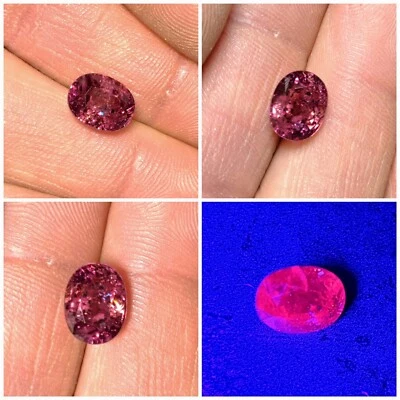 💎4.15ct GORGEOUS Pinkish-Red Ruby Oval Gemstone💎 - Image 1 of 4