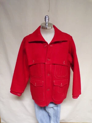 Vtg White Stag Westwool 100% Wool Hunting Jacket sz XL Mackinaw Cruiser Coat - Image 1 of 4