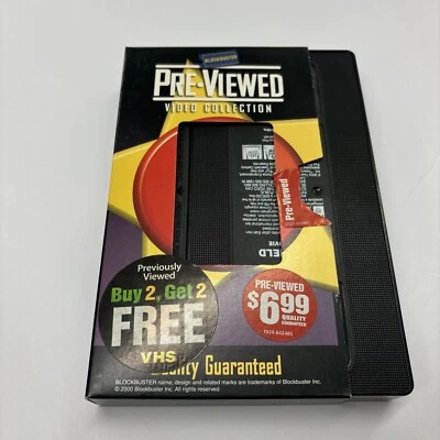 Blockbuster Pre-Viewed Collection VHS Movie - Garfield The Movie -Untested — 第 1/4 张图片