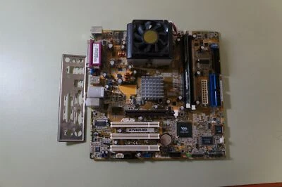 Asus A7V400-MX + AMD Sempron 2500 SDA2500DUT3D + RAM - Tested w/ video - Image 1 of 4