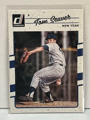 2017 Donruss #189 Tom Seaver METS HOF - Image 1 of 2