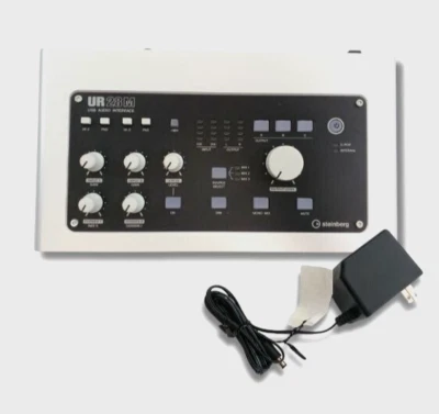 Steinberg UR28M USB Audio Interface Studio Controller w/Adapter Tested Japan BNB - Image 1 of 4