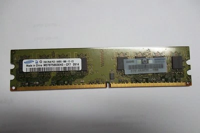 HP Samsung 404575-888 2GB PC2-6400U DDR2 Non-ECC Desktop Memory M378T5663EH3-CF7 - Image 1 of 4