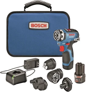 Robert Bosch Tools 12V Max Brushless FlexiClick 5-in-1 Drill Driver Kit with 2Ah - Picture 1 of 9