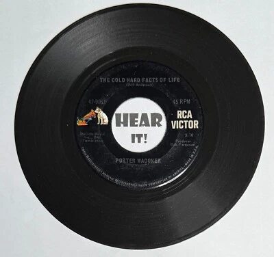 Hot Country Bopper 45 PORTER WAGONER You Can't Make A Heel Toe The Mark RCA hear - Image 1 of 2