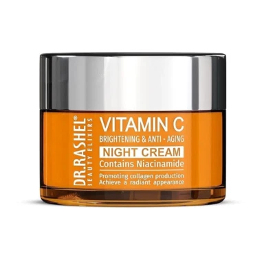 Vitamin C Night Cream with a Powerful Combination of Vitamin C & Collagen (50gm) - Image 1 of 4