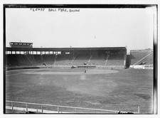 Fenway Ball Park - Boston,Massachusetts,MA,September 1914,Baseball,empty stands