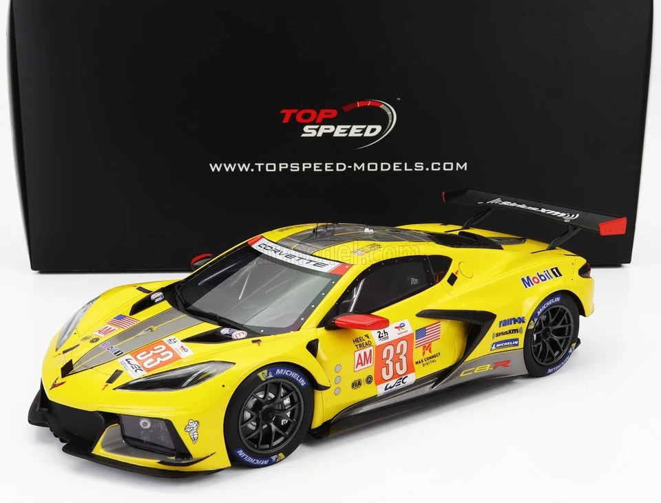 1/18 TRUESCALE - CHEVROLET - CORVETTE C8.R 5.5L V8 TEAM CORVETTE RACING N TS0522 - Immagine 1 di 1
