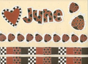 "JUNE" CALENDAR SETS ~ MY MINDS EYE SEASONS - Picture 1 of 4