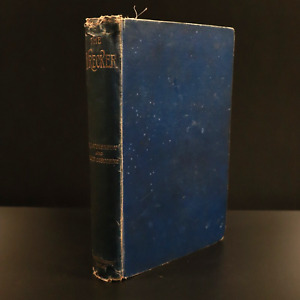 1892 The Wrecker by Robert Louis Stevenson Antique Scottish Fiction Book