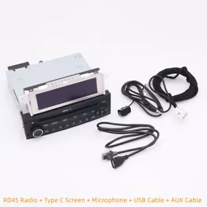 RD45 Autoradio Schermi Originale Bluetooth CD USB AUX Kit per Peugeot Citroen - Bild 1 von 8