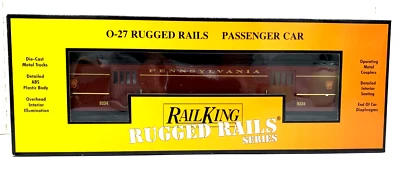Rail King MTH Electric Trains   Pennsylvania 0-27 Madison Coach Car  30-4209A - Image 1 of 4