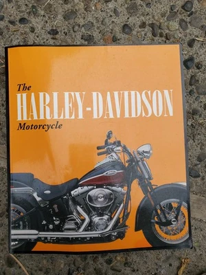Big 384 Page Paperback The Harley Davidson Motorcycle Book 2007 Crestline - Image 1 of 4