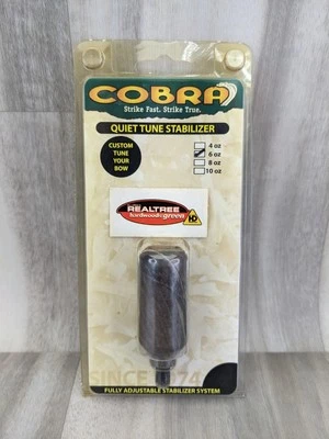 Original Cobra Quiet Tune Stabilizer For Bow 6oz Fully Adjustable New Old Stock - Image 1 of 4