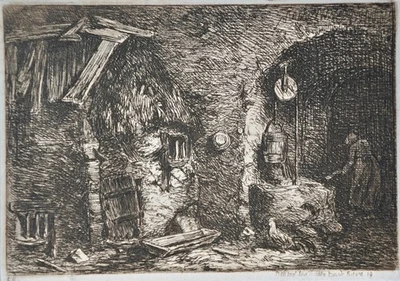 CHARLES JACQUES (1813-1894) EAU FORTE  IMPRIME CHEZ DELATRE  (1880)  /15 - Photo 1/2