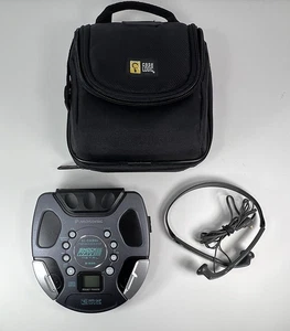 Panasonic CD Player SL-SW890 Shockwave Metal S-XBS Anti-Skip w/Headphones, Case - Foto 1 di 22