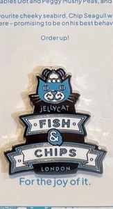 Jellycat Fish and Chip Pin Brand New Selfridges Summer 2025 - Picture 1 of 2