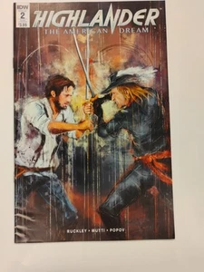 IDW Publishing! Highlander: The American Dream Issue #2! Variant Sub Cover! - Picture 1 of 23