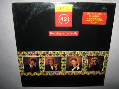 LEVEL 42 Running in the Family ORIGINAL SEALED New Vinyl LP Hit 1987 831-593-1 - Image 1 of 4