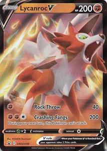 Lycanroc V - Promo SWSH: Sword & Shield Promo Cards SWSH199 NM - Picture 1 of 2