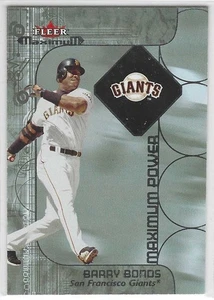 2002 Fleer Maximum Maximum Power #6MP Barry Bonds Giants insert - Picture 1 of 2