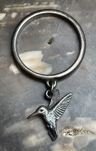 James Avery Sterling Silver Hummingbird Ring Charm Size 6.5 - Picture 1 of 7