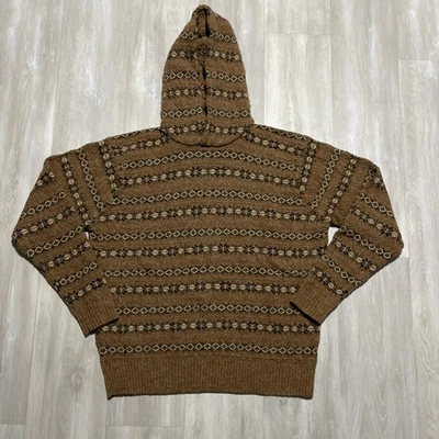 Vtg Polo Sport Ralph Lauren Sweater Wool Nordic Fair Isle Men’s Size XL Hoodie - Image 1 of 4
