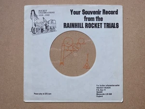 Your Souvenir Record From The Rainhill Rocket Trials Flexi 7" vinyl - Picture 1 of 3