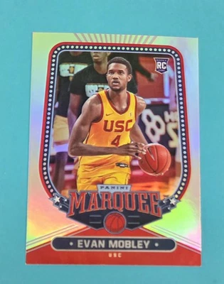 2021 Panini Chronicles Draft Picks RC #142 Evan Mobley BASKETBALL Card Z3 - Image 1 of 2