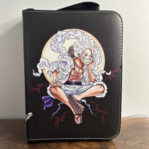 One Piece Gaming Card Binder Gear 5 Monkey D Luffy includes 50, 4 Pocket Sleeves - Picture 1 of 3
