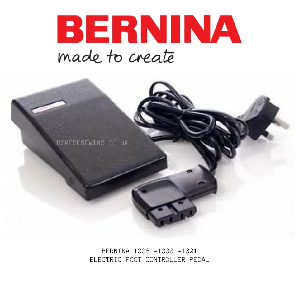 Genuine Bernina 1008 Electric Foot Control Controller Pedal (1000 - 1020) - Image 1 of 1