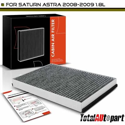 New Activated Carbon Cabin Air Filter for Saturn Astra 2008-2009 1.8L Front Side - Image 1 of 4