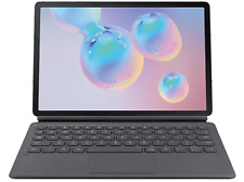 Funda - Samsung Keyboard Book Cover gris para Galaxy Tab S6, Con teclado, Gris