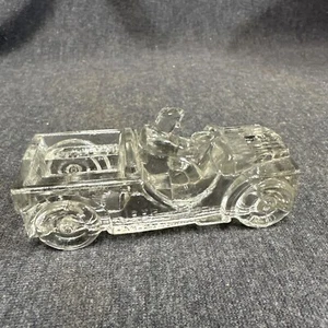 Willy’s Jeep J H Millstein Co Jeanette PA Militär Glas Bonboniere Behälter - Bild 1 von 9