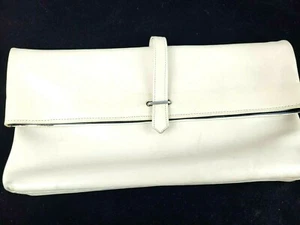 Cartera sin asas vintage años 60 charol tostado hecha a mano artesano austriaco Nueva York - Imagen 1 de 5