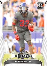 2023 Leaf Draft Football Trading Cards (Base or Autographs) Pick From List 1-H