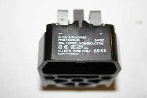 NOS Potter & Brumfield PRD11DHO-24 Power Relay, Non-Latching, 24VDC 20A, DPDT - Picture 1 of 8